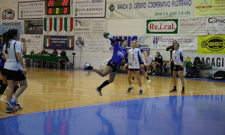 Pallamano, Serie A2 femminile: Cingoli batte Ferrara al Pala Quaresima Pallamano, Serie A2 femminile: Cingoli batte Ferrara al Pala Quaresima
