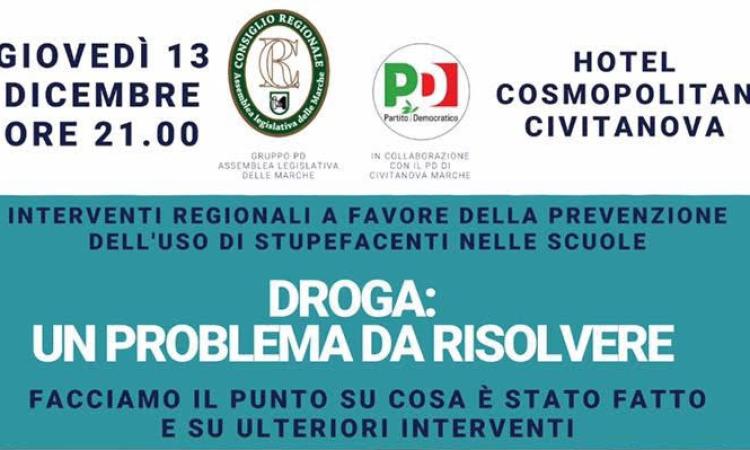 Civitanova, Hotel Cosmopolitan: giovedì il convegno "Droga un problema da risolvere"