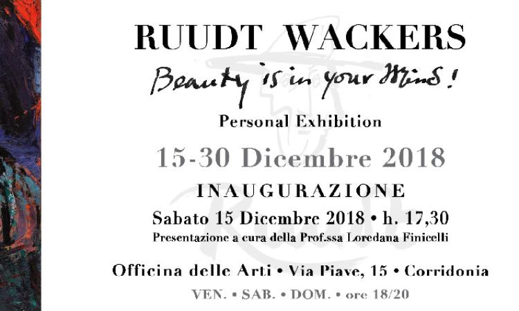 Corridonia, all'Officina delle Arti la personale di Ruud Wackers