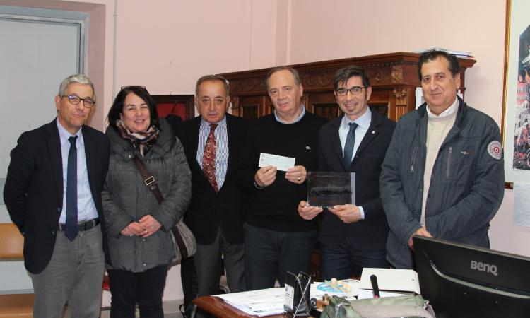 San Ginesio, solidarietà post-sisma da parte del Rotary di Cortona: donati 1.500.00 euro