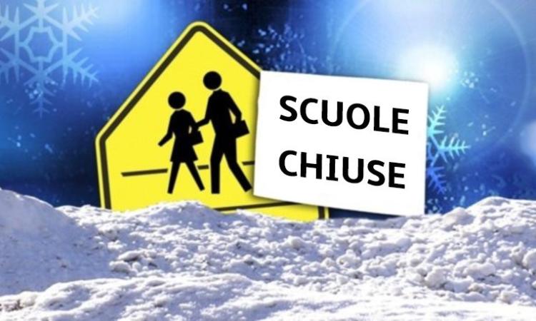 San Ginesio, le scuole restano chiuse per allerta neve