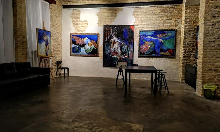 Successo per l'inaugurazione Mostra di Ruudt Wacekrs all'Officina delle Arti a Corridonia