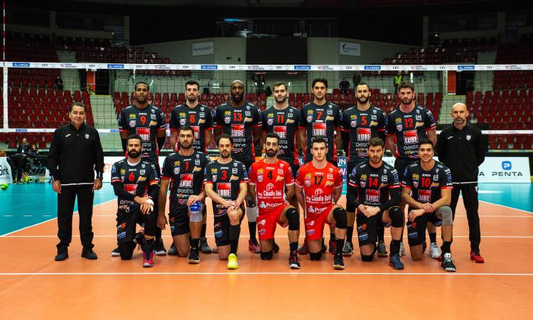 Lube corsara in Repubblica Ceca: 3-0 al Karlovarsko e seconda vittoria in Champions League Lube corsara in Repubblica Ceca: 3-0 al Karlovarsko e seconda vittoria in Champions League