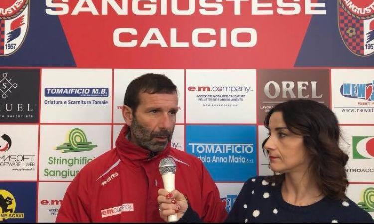 Sangiustese calcio, si ritorna a lavoro: le parole di mister Senigagliesi