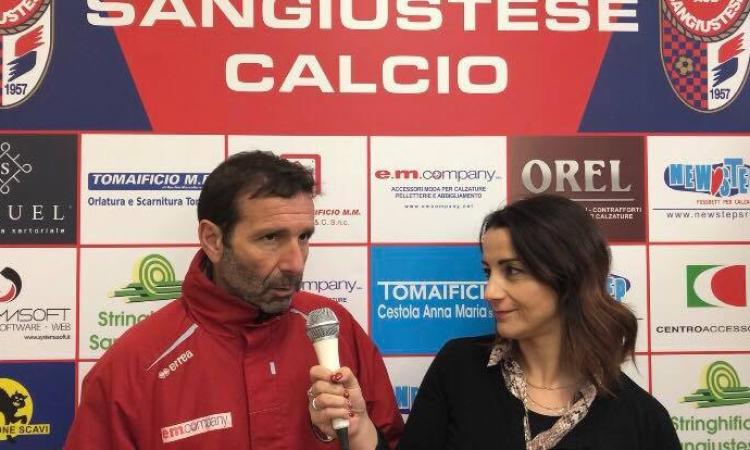 Sangiustese calcio, le parole di mister Senigagliesi in vista della sfida contro Campobasso
