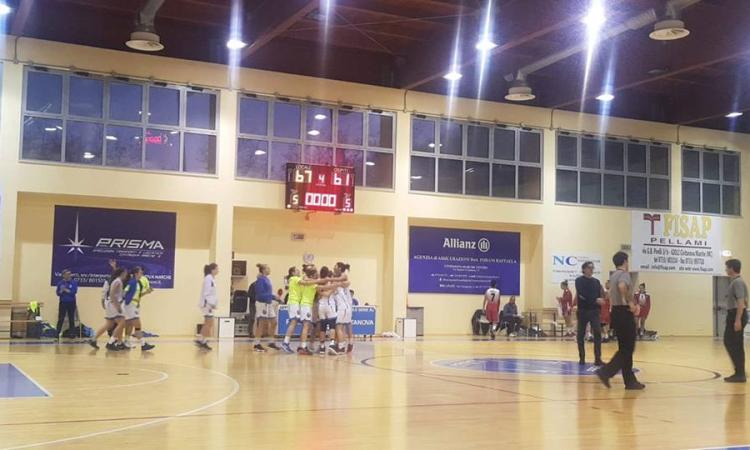 Basket, La Feba Civitanova batte il Cus Cagliari per 67-61 e si rilancia
