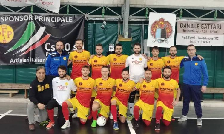 Futsal Potenza Picena corsara a Grottammare, tre punti preziosi per la classifica
