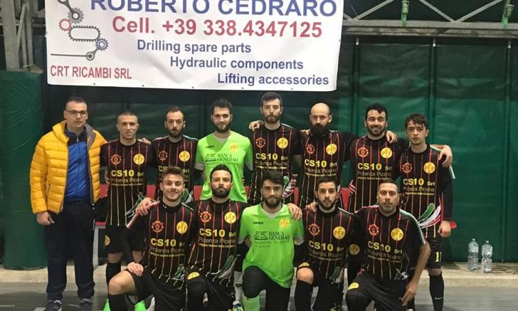 Il Futsal Potenza Picena non vince di un soffio: 5 a 5 contro la Nuova Juventina