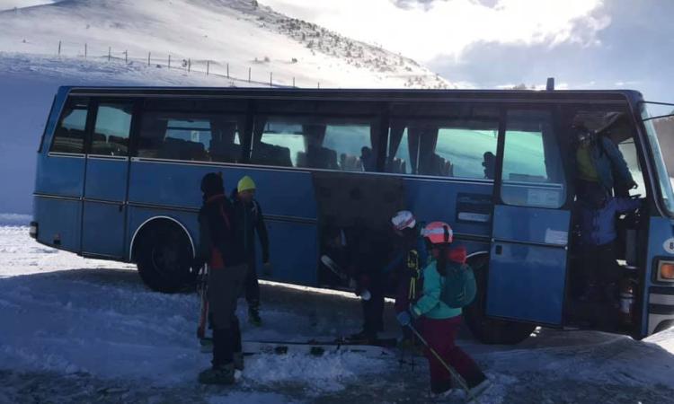 Frontignano ritorna a vivere: ecco le prime sciate dopo il terremoto (VIDEO e FOTO)