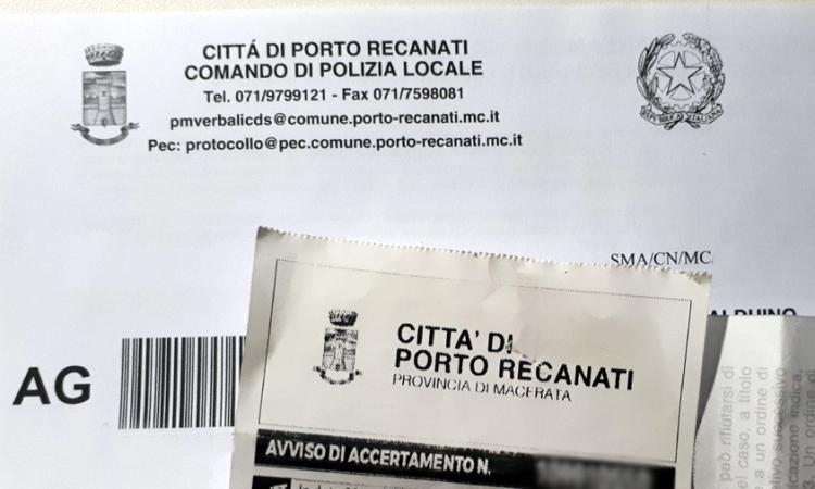 Paga la multa ma riceve il sollecito: automobilista contro il comune di Porto Recanati Paga la multa ma riceve il sollecito: automobilista contro il comune di Porto Recanati