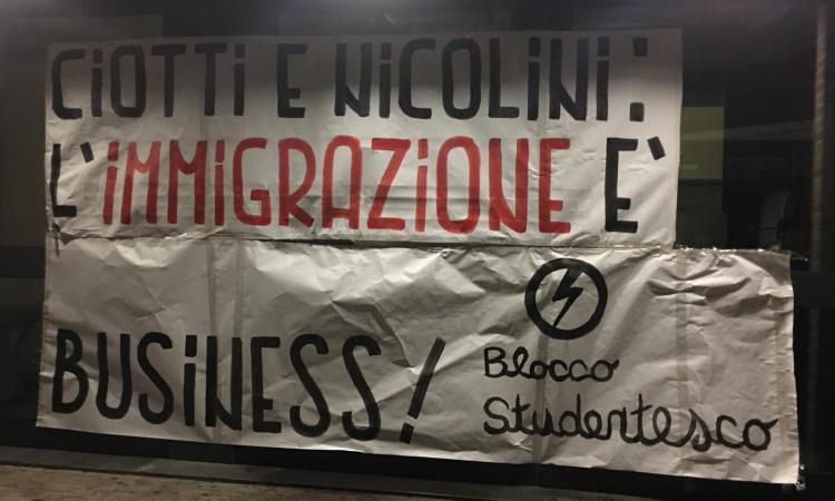 Macerata, il Blocco Studentesco insorge contro il business immigrazione Macerata, il Blocco Studentesco insorge contro il business immigrazione