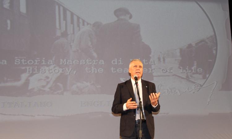 Franco Perlasca a Macerata per il "Giorno della memoria"