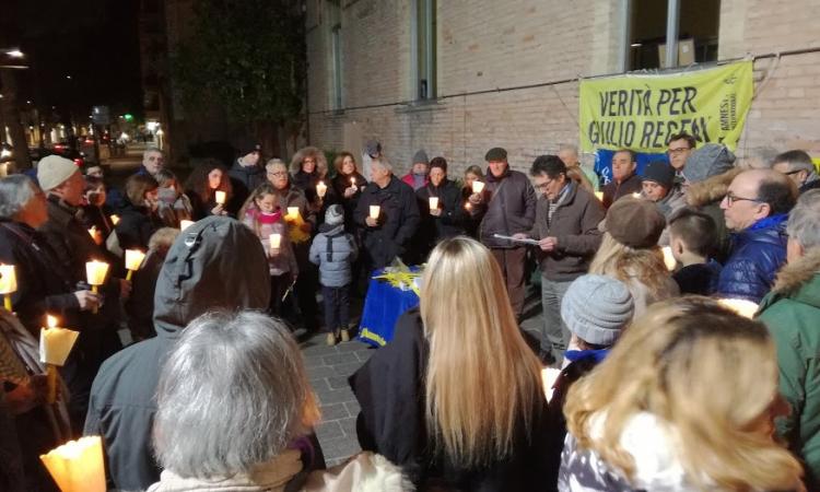 Porto Recanati, in piazza per ricordare Giulio Regeni Porto Recanati, in piazza per ricordare Giulio Regeni