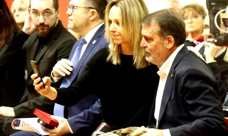 Marco Tardelli e Valentina Vezzali a Camerino per l'anno scolastico sportivo (FOTO e VIDEO)