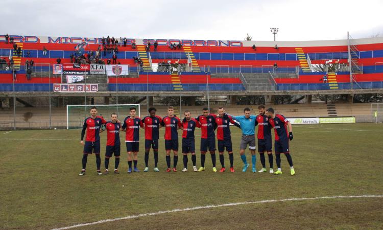 Serie D, brutta battuta d'arresto per la Sangiustese contro Campobasso