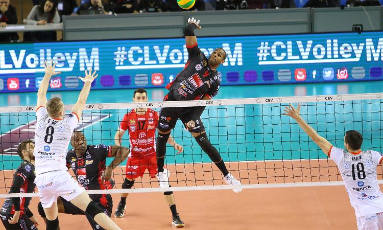 Volley, Champions League: la Lube travolge in tre set il Karlovarsko, centrati i quarti