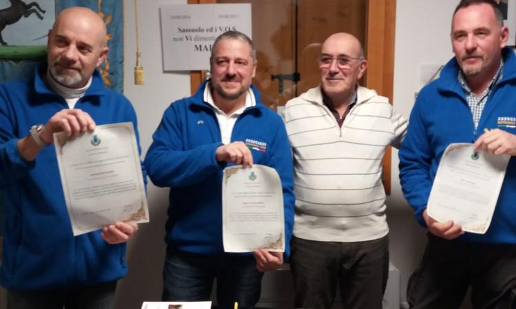Monte Cavallo, Il sindaco Pietro Cecoli premia con la cittadinanza onoraria gli scalatori dell'Aconcagua Monte Cavallo, Il sindaco Pietro Cecoli premia con la cittadinanza onoraria gli scalatori dell'Aconcagua