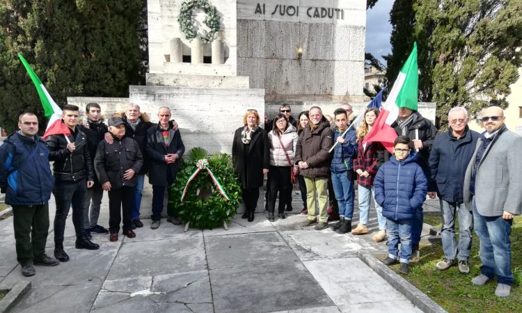 A San Severino Marche la commemorazione delle vittime delle Foibe