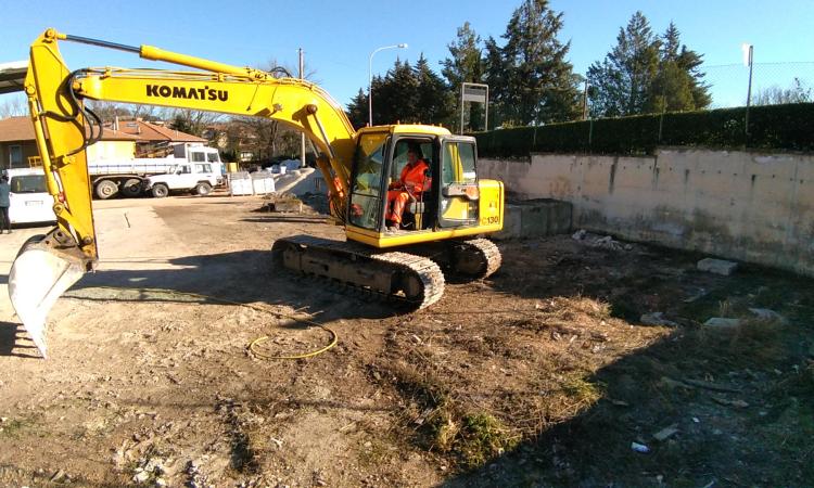 San Severino, aperto il cantiere per la nuova sede della Protezione Civile San Severino, aperto il cantiere per la nuova sede della Protezione Civile