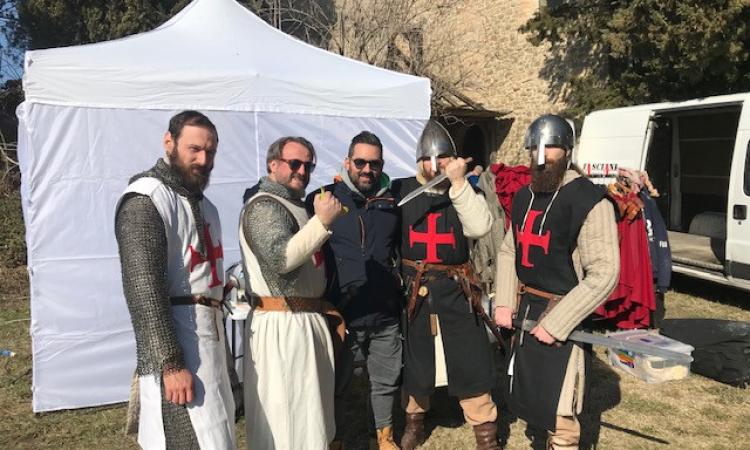 Set al castello di Pitino per il nuovo docu-film "Sulle tracce di Cristo a Roma" Set al castello di Pitino per il nuovo docu-film "Sulle tracce di Cristo a Roma"