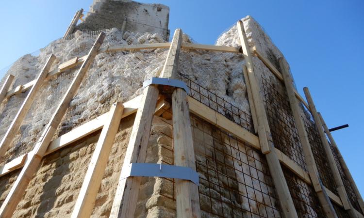 San Severino, conclusi i lavori di messa in sicurezza della torre di Carpignano (FOTO)