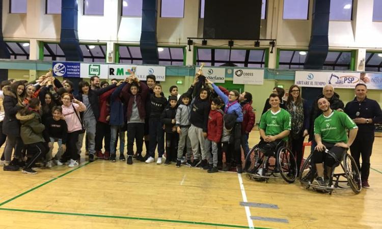 Sport e disabilità: il basket in carrozzina diventa disciplina scolastica a Porto Potenza Sport e disabilità: il basket in carrozzina diventa disciplina scolastica a Porto Potenza