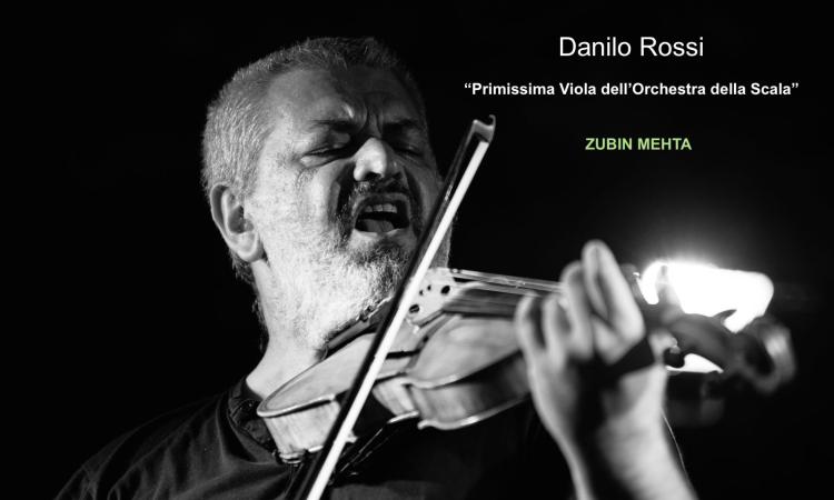 Recanati,  Danilo Rossi la prima viola dell'orchestra del Teatro alla Scala in concerto
