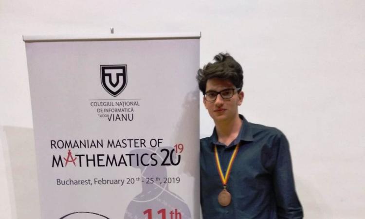 Eduardo, giovane matematico recanatese, vince la medaglia di bronzo a Budapest