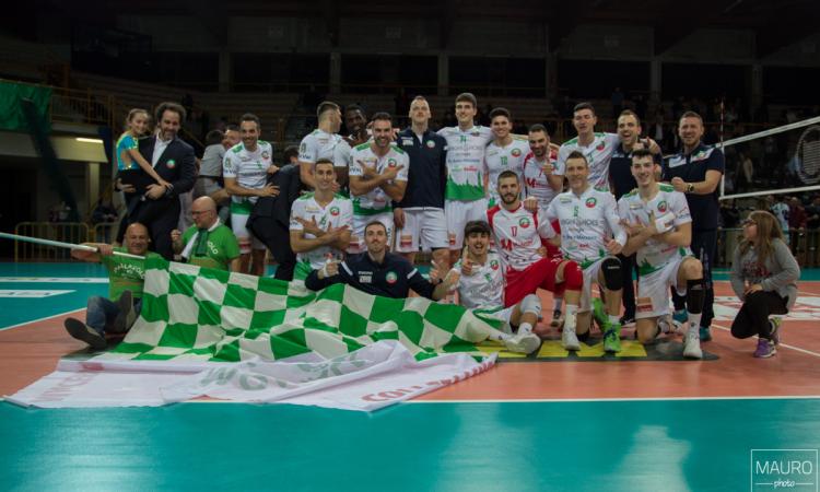 Pallavolo, Super Menghi Shoes: Livorno stesa in tre set
