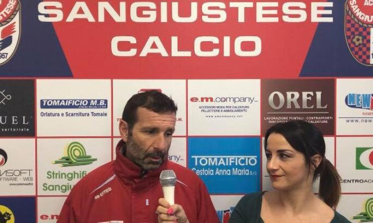 Sangiustese, intervista a Mister Senigagliesi alla ripresa degli allenamenti