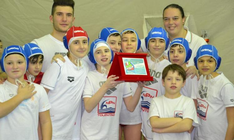 Pallanuoto Tolentino: l’Under 11 concede il bis e vince il Campionato Invernale