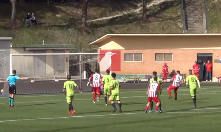 Aurora Treia-Valdichienti Ponte 1-2: la sintesi (VIDEO)