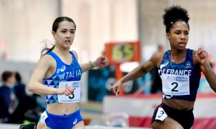 Atletica Recanati: la sprinter Melissa Mogliani Tartabini sfreccia in azzurro