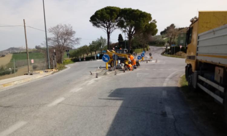 Montelupone-Potenza Picena, al via i lavori di parte del manto stradale della Potentina