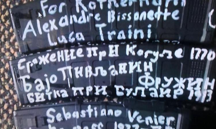 Attentato in Nuova Zelanda: su una delle armi il nome di Luca Traini