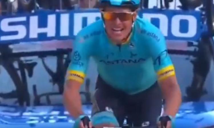 Tirreno-Adriatico, il danese Fuglsang vince la quinta tappa con dedica a Scarponi Tirreno-Adriatico, il danese Fuglsang vince la quinta tappa con dedica a Scarponi