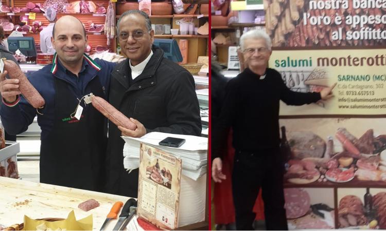 Sarnano, l'Azienda Monterotti conquista il Vaticano con i suoi salumi Sarnano, l'Azienda Monterotti conquista il Vaticano con i suoi salumi