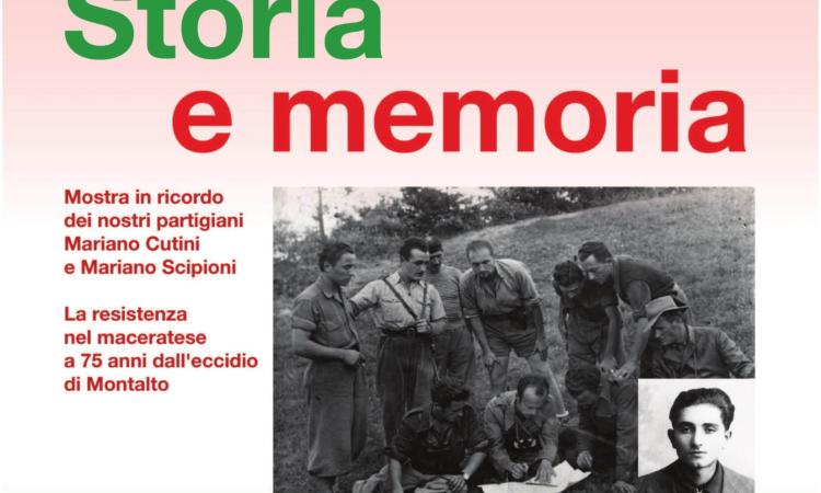 Potenza Picena, mostra sulla resistenza nel Maceratese in ricordo dei partigiani "Scipioni e Cutini"