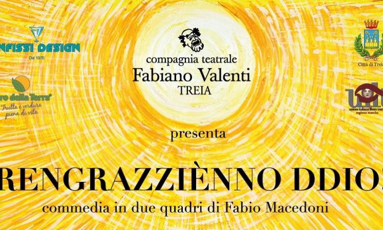 Torna in scena la Compagnia Valenti con la commedia “Rengraziènno Ddio!”: quattro serate al Comunale di Treia