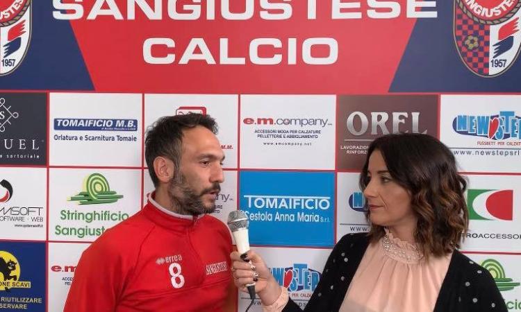 Sangiustese, intervista al centrocampista Massimo De Reggi Sangiustese, intervista al centrocampista Massimo De Reggi