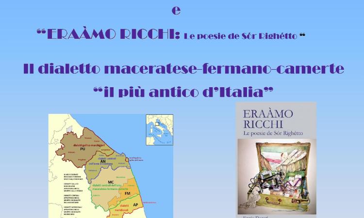 Esanatoglia, il dialetto maceratese è "il più antico d'Italia": incontro con Ennio Donati Esanatoglia, il dialetto maceratese è "il più antico d'Italia": incontro con Ennio Donati