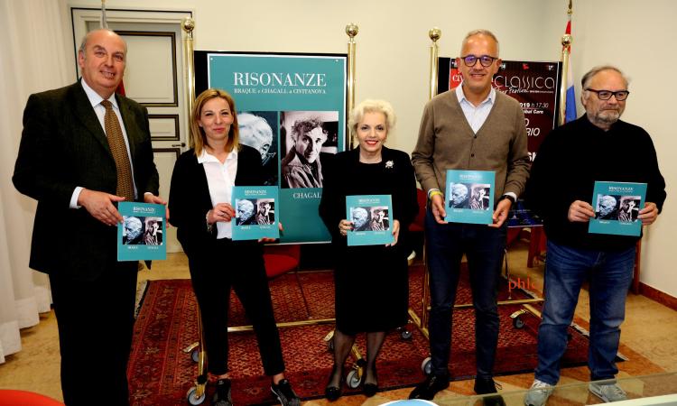 Civitanova, in mostra due opere mai esposte di Braque e Chagall Civitanova, in mostra due opere mai esposte di Braque e Chagall