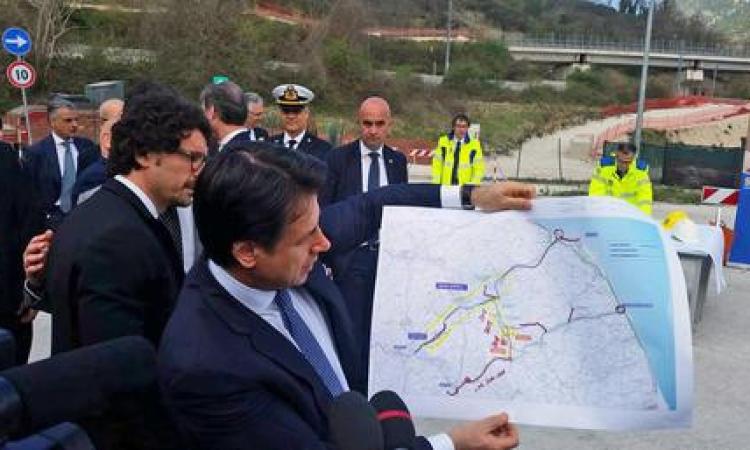 Si sblocca la Quadrilatero, Conte: "Il tratto Ancona- Perugia sarà completato ad aprile 2020"
