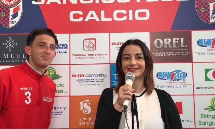 Sangiustese, il giovane terzino Santagata traccia un bilancio della stagione: l'intervista Sangiustese, il giovane terzino Santagata traccia un bilancio della stagione: l'intervista