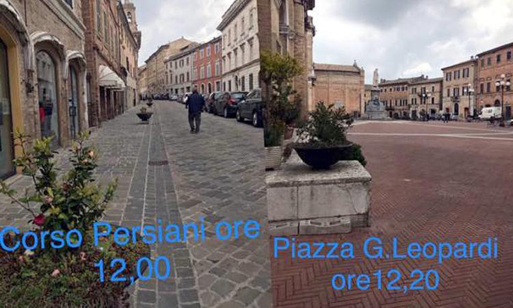 Recanati città deserta: "Presto o tardi saremo in molti a chiudere bottega"