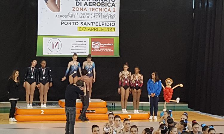 La Ginnastica Macerata fa il pieno di medaglie al Campionato interregionale