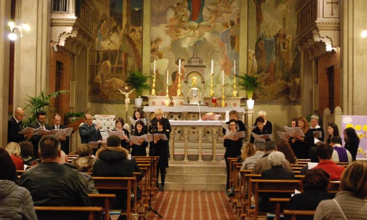 Macerata, la catechesi del Vescovo Marconi sulla Passione al Santuario della Madonna della Misericordia Macerata, la catechesi del Vescovo Marconi sulla Passione al Santuario della Madonna della Misericordia