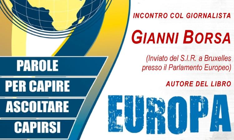 A Macerata il giornalista Gianni Borsa racconta il "sogno" dell’Europa A Macerata il giornalista Gianni Borsa racconta il "sogno" dell’Europa