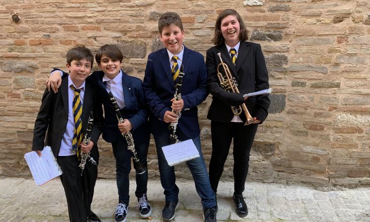 San Severino, 5 nuovi giovani musicisti nell'organico della banda "Adriani"