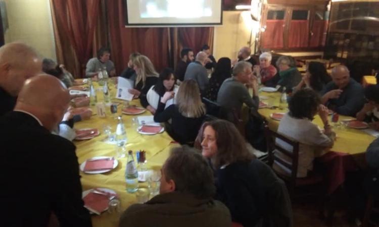 Potenza Picena, ieri la cena di autofinanziamento del Movimento 5 Stelle
